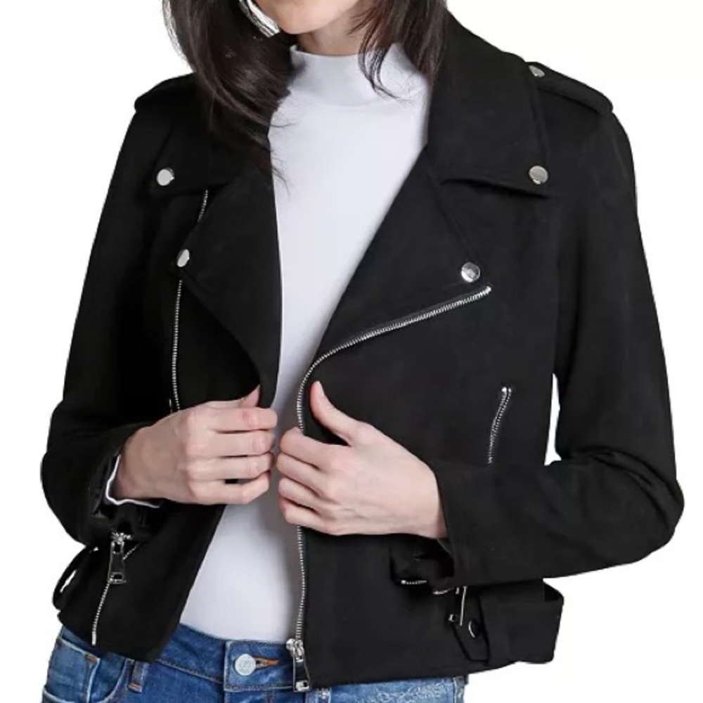 Moto Suede Jacket